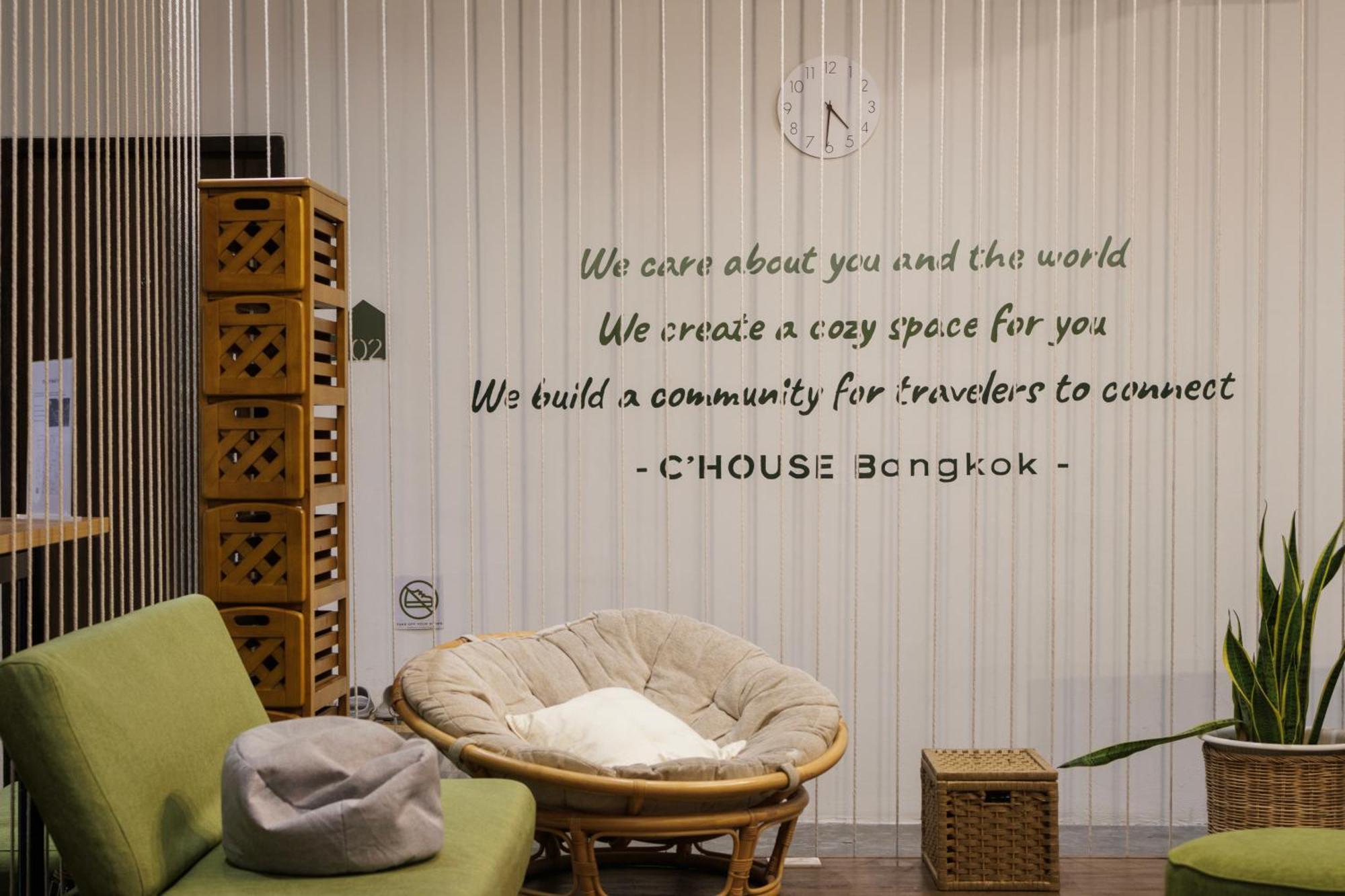 C'House Bangkok Hostel Eksteriør bilde